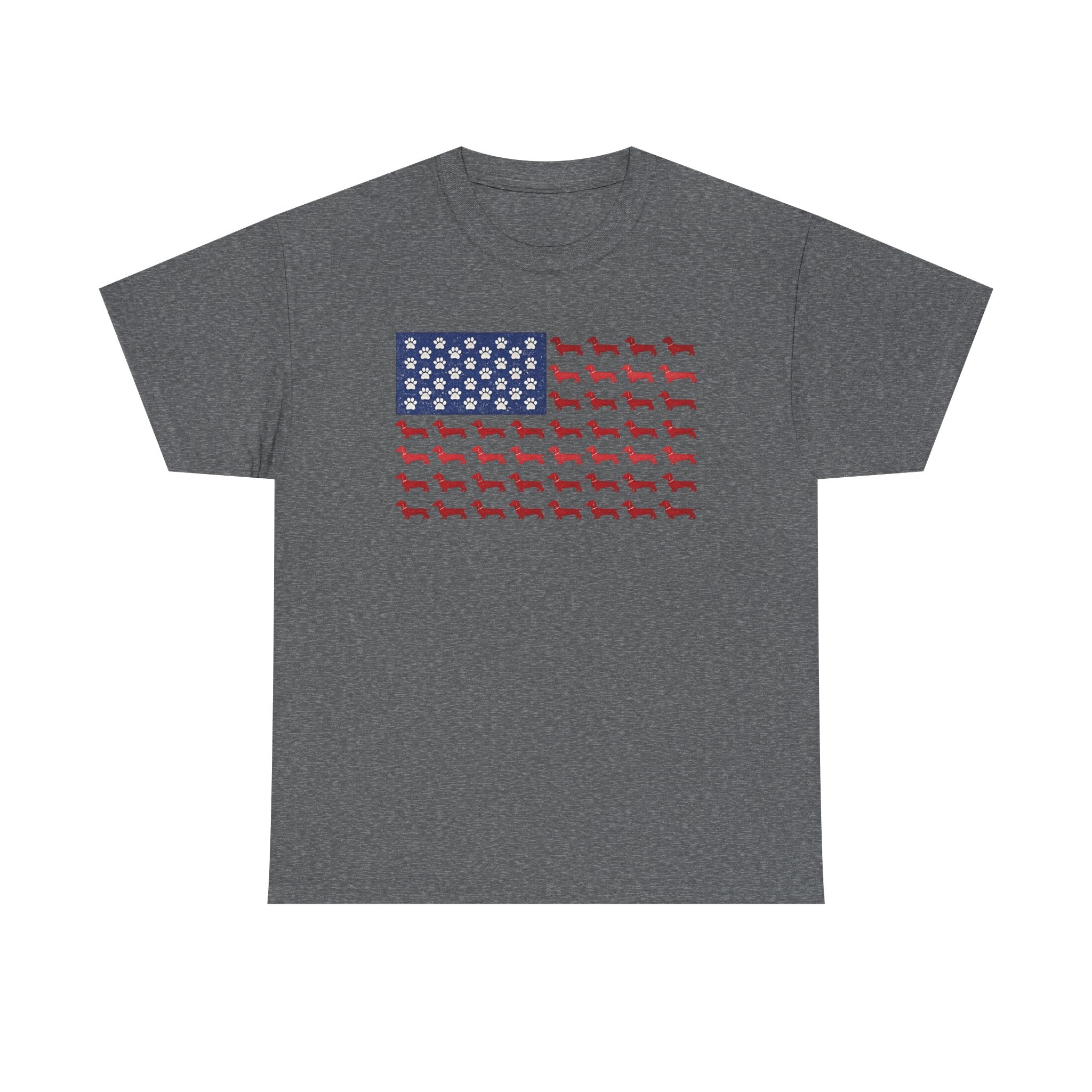 Dachshund inspired American Flag T-Shirt
