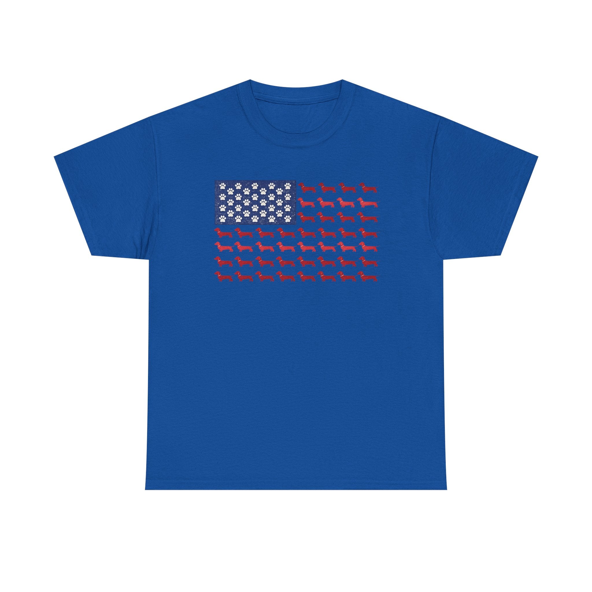 Dachshund inspired American Flag T-Shirt