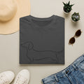Dachshund Outline T-Shirt — Minimalist Wiener Dog Graphic