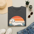 Dachshund Outline T-Shirt — Minimalist Wiener Dog Graphic