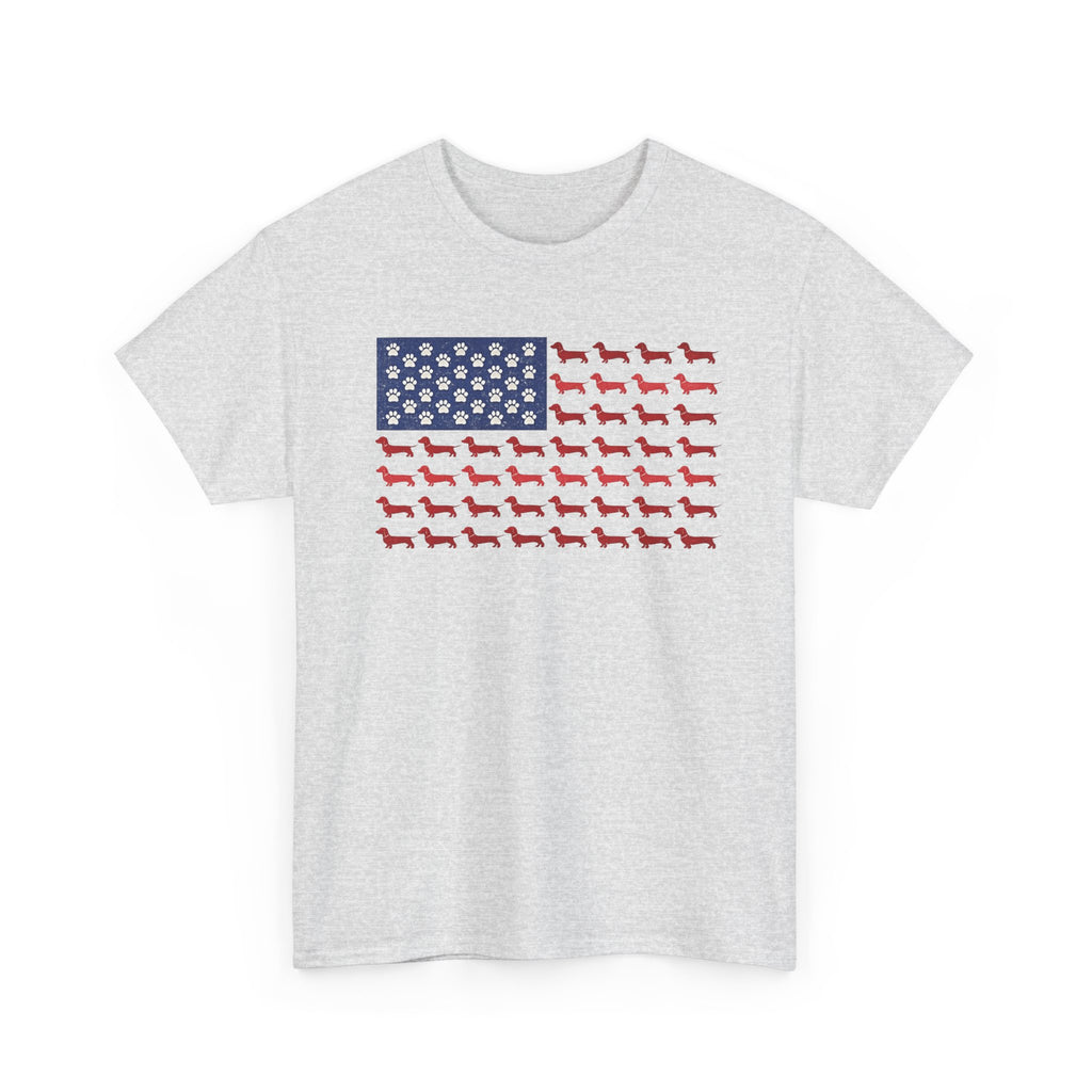 Dachshund inspired American Flag T-Shirt