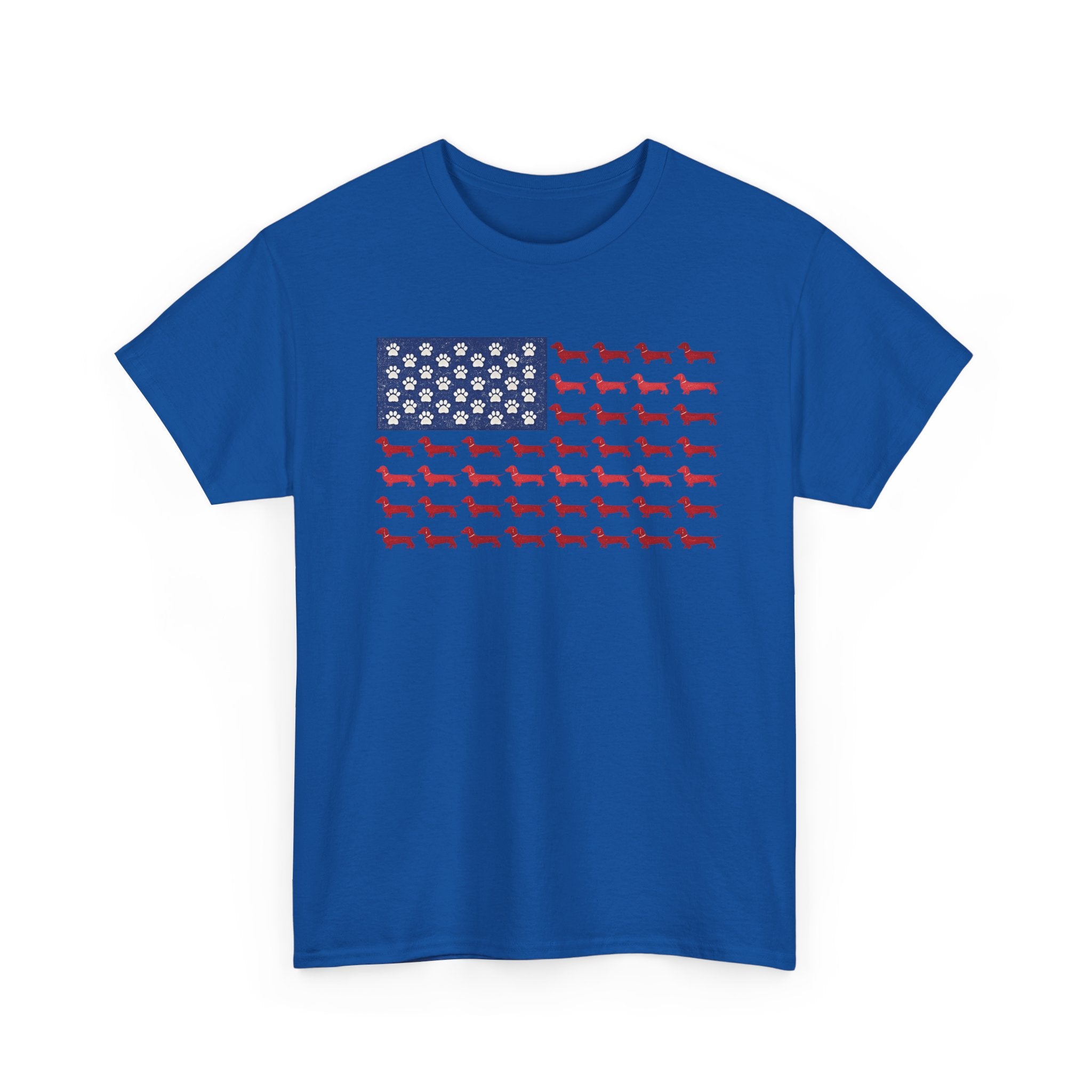 Dachshund inspired American Flag T-Shirt